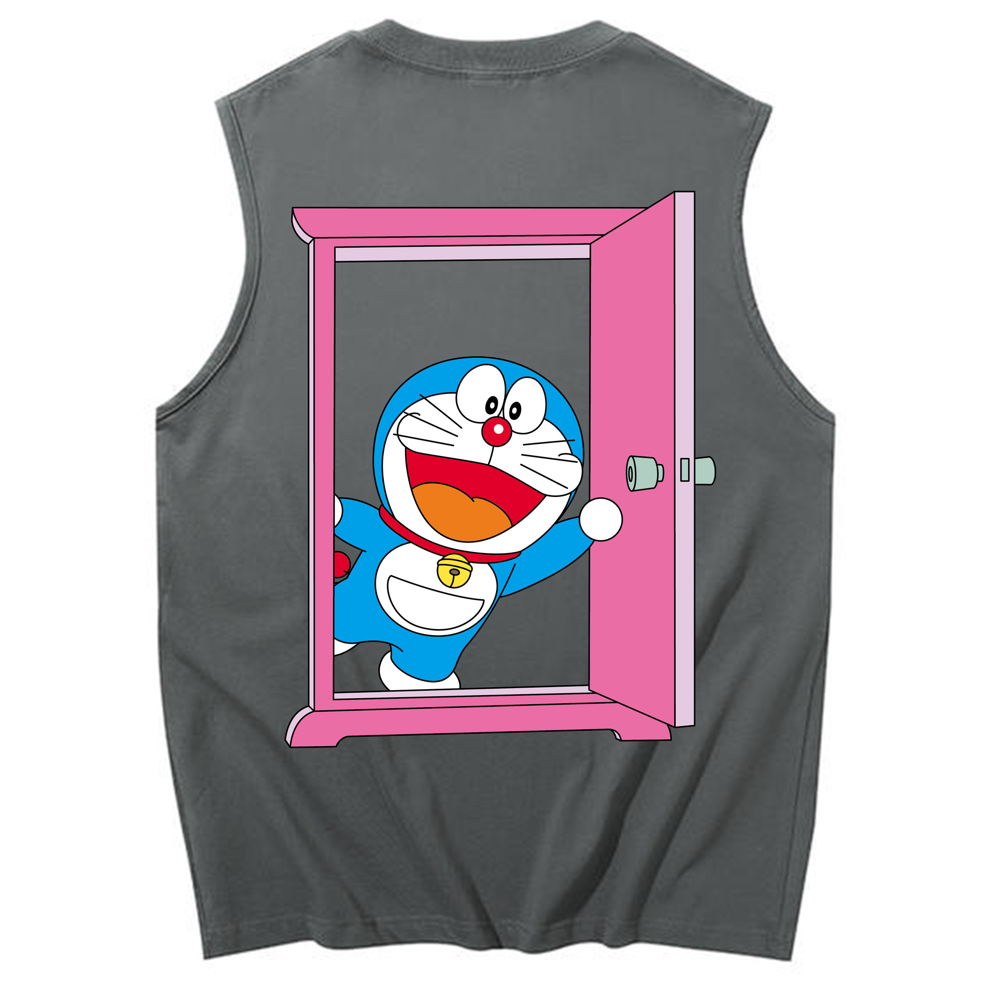 （画像用） ドラえもん Doraemon コットン100％タンクトップ（背面プリント）